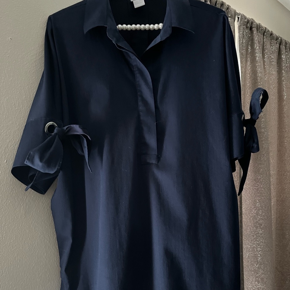Chico’s Bow & Grommet Tunic